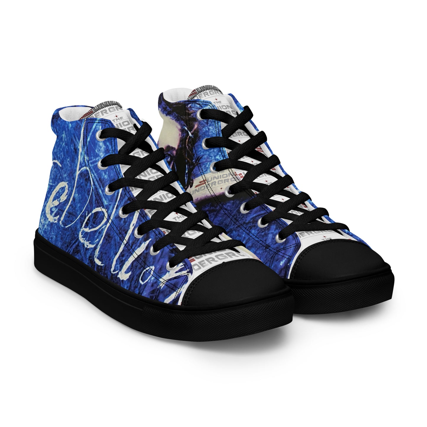 The Union Underground Men’s high top canvas shoes