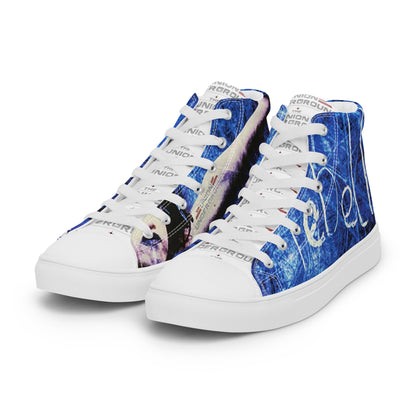 The Union Underground Men’s high top canvas shoes